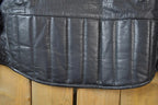 Vintage 1990s Leather Motorcycle Padded Biker Jacket