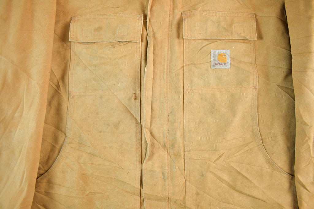 Vintage 2000s Carhartt Canvas Work Jacket Mens 3XL