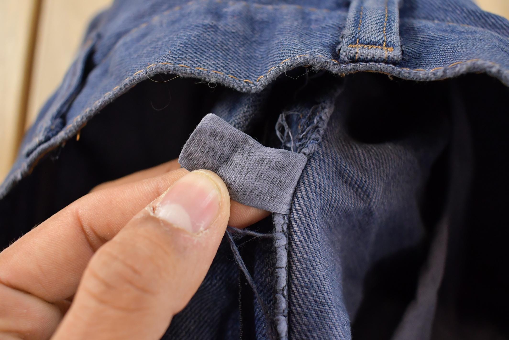 Vintage 1960s Osh Kosh B'Gosh Denim Jeans Men's 38 x 28.5