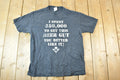 Vintage 1990s Beer Guy Comedy Souvenir T-Shirt Mens L