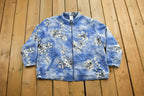 Vintage 1990s Allison Daley Patterned Fleece Sweater