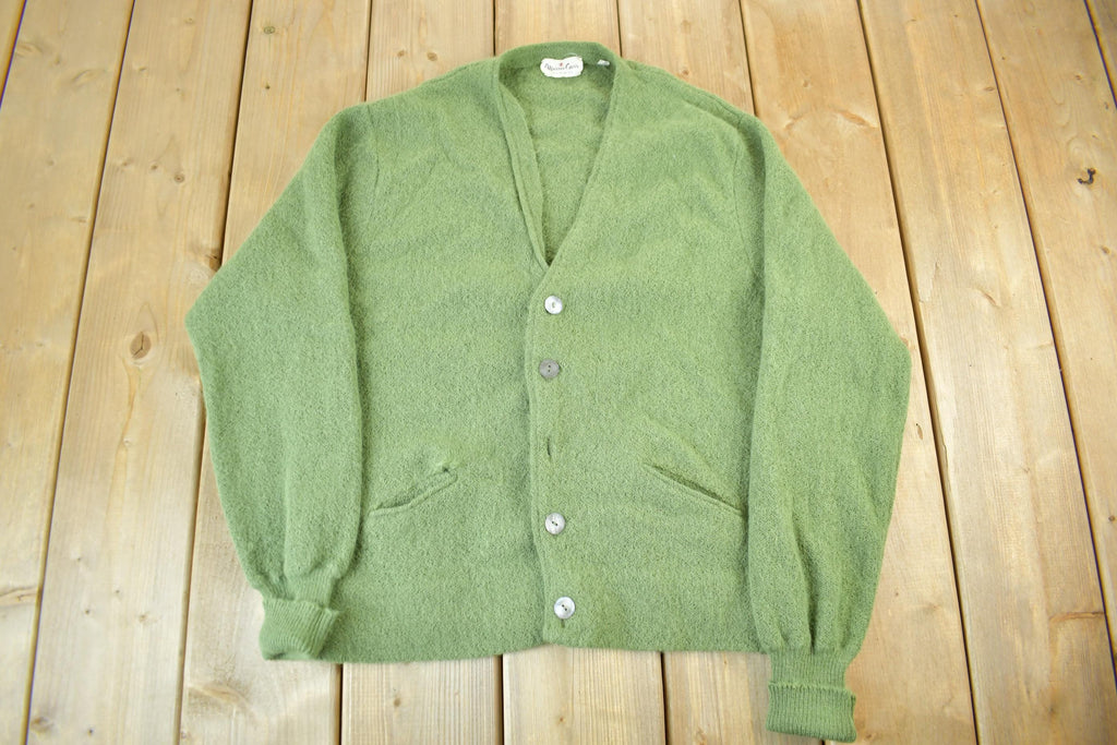 Vintage 1980s Morres Carr Knit Cardigan Sweater