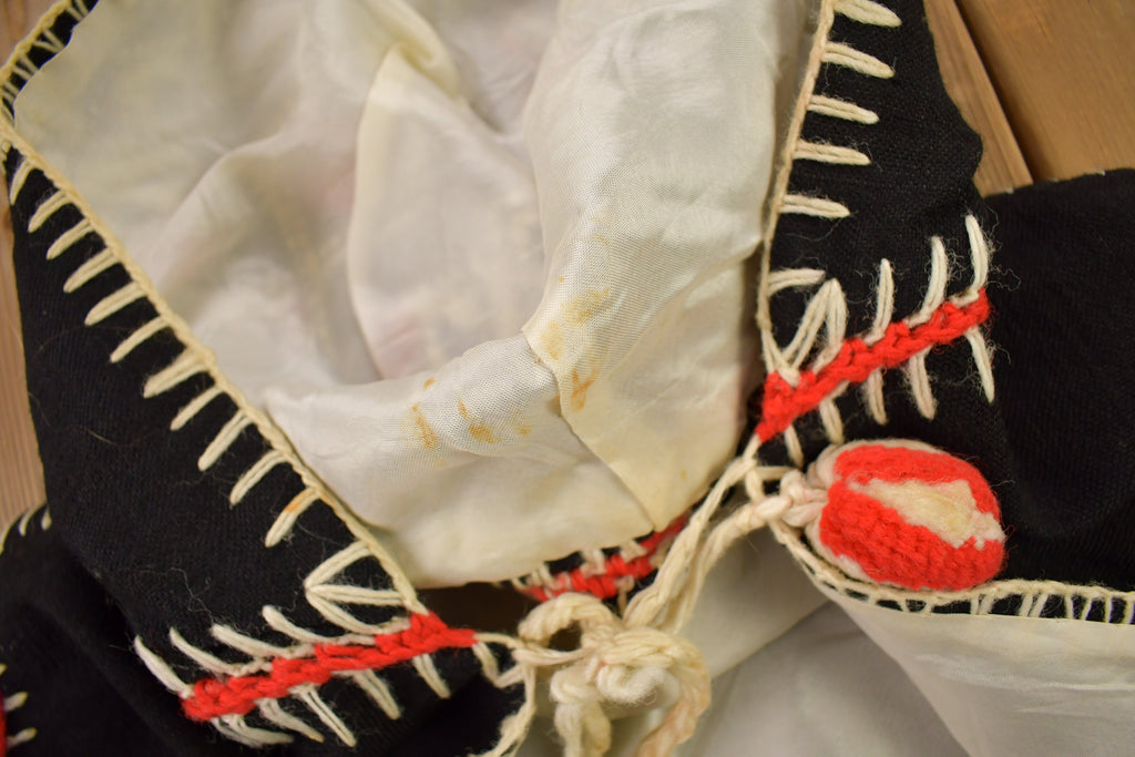 Vintage 1940s Mexican Embroidered Souvenir Jacket