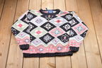 Vintage 1990s Best American Abstract Knitted Sweater