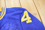 Vintage 1950s Champion Fleece Mock Neck Sweatshirt