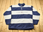 Vintage 1990s Tommy Hilfiger T Snap Fleece Sweater