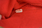 Vintage 1960s Blank Red Raglan Crewneck Sweatshirt Mens S