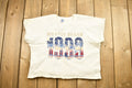Vintage 1999 Myrtle Beach Cropped Crewneck Sweatshirt