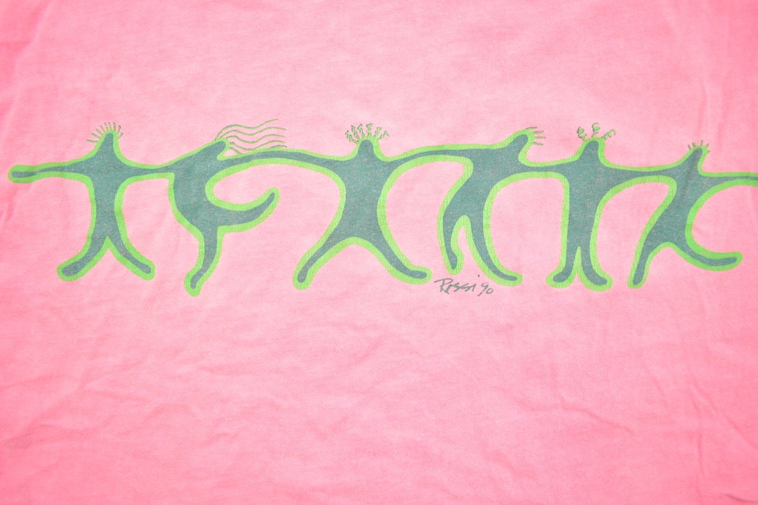 Vintage 1990 Dancing Group Graphic T Shirt