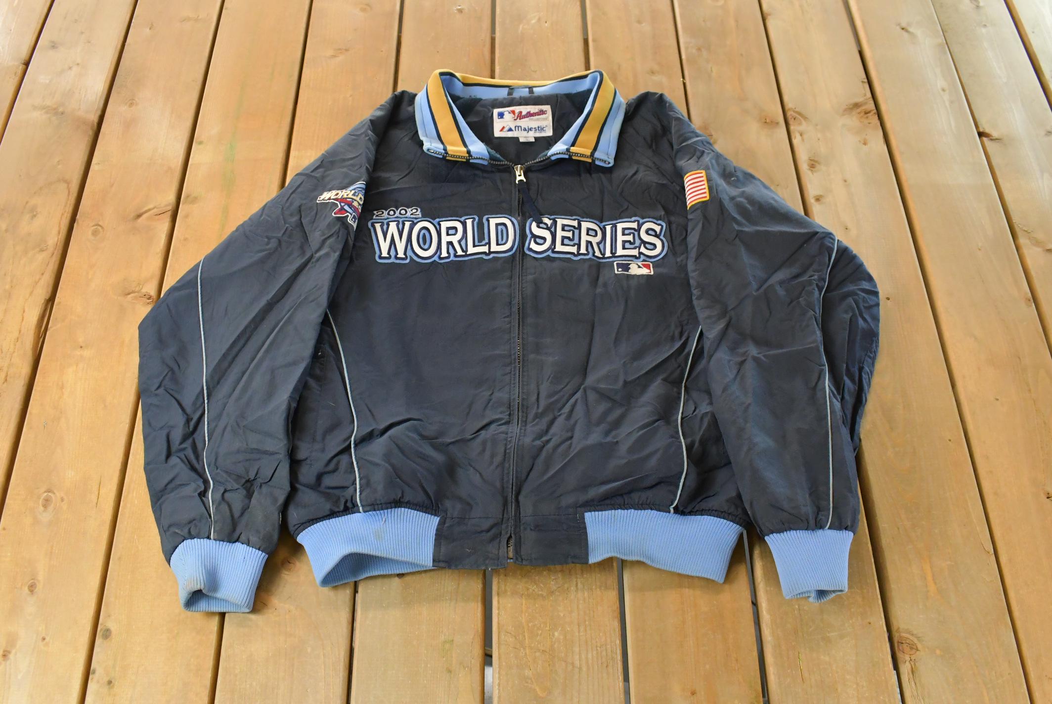 Vintage 2002 MLB World Series Majestic Jacket Men's XL