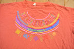 Vintage 1990s Aztec Patterned Souvenir T Shirt