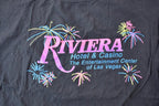 Vintage 1990s Las Vegas Riviera Hotel Souvenir T-Shirt