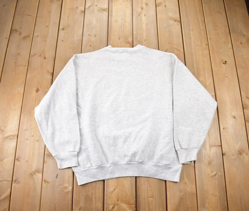 Vintage 1990s Cute Scarecrow Crewneck Sweater