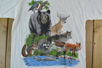 Vintage 1989 Herlequin NG Minnesota State Parks Animal Friends T-Shirt