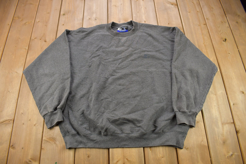 Vintage 1990s Blank Starter Heavyweight Crewneck Sweatshirt