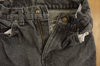 Vintage 1990s Youth Levi Black Tab Jeans Size 23 x 27