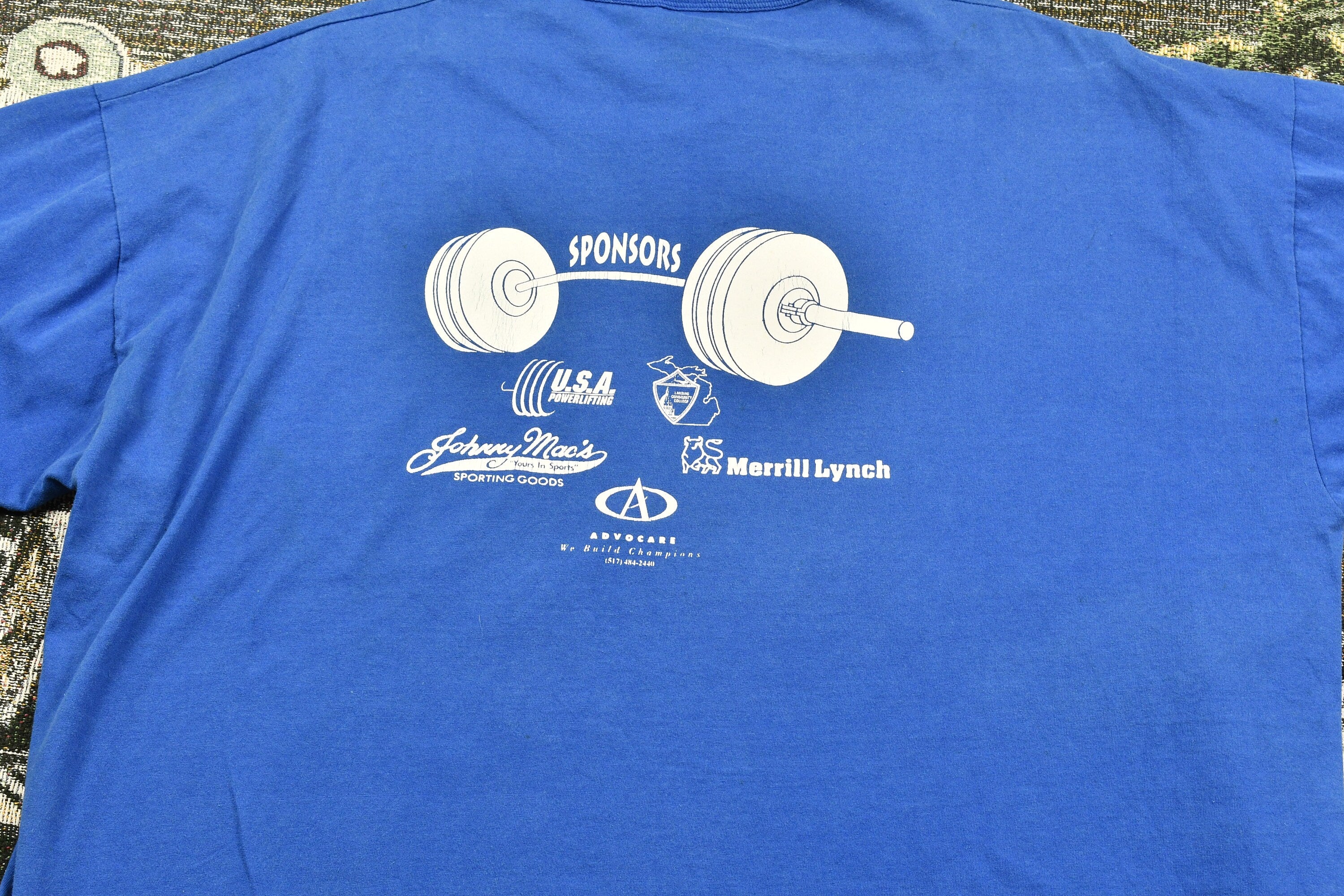 Vintage 1999 Capital City Push-Pull Classic Single Stitch Russell Athletic T-Shirt