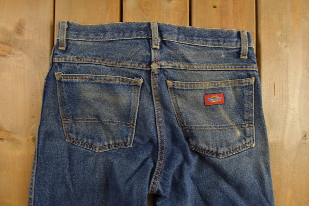 Vintage 1990s Dickies Blue Denim Carpenter Jeans 31 x 32