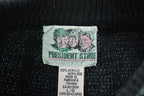 Vintage 1980s President Stone Abstract Knitted Crewneck Sweater
