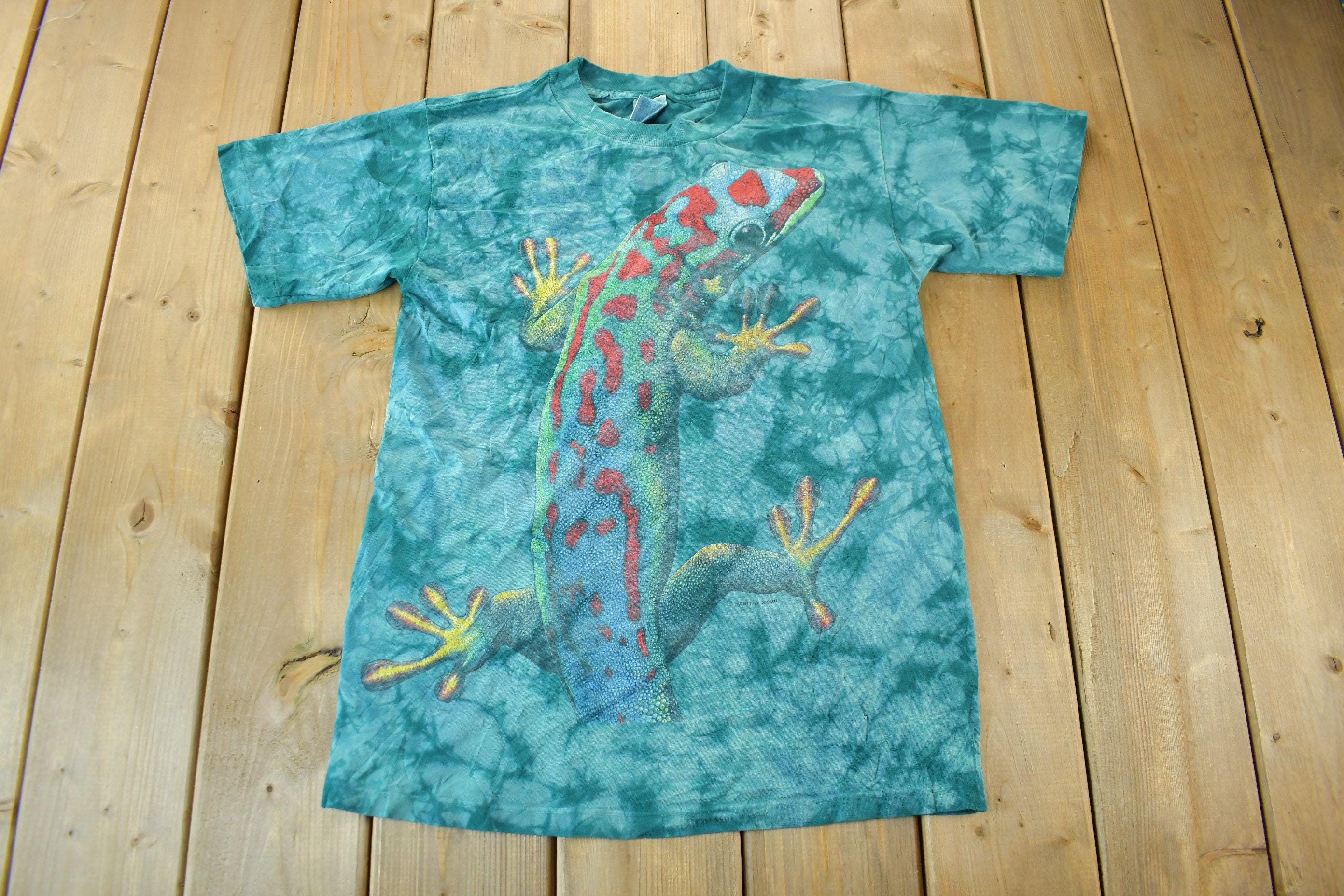 Vintage 1990s Gecko Animal Outdoors T-Shirt