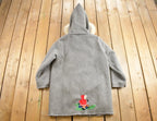 Vintage 1970s Wool Embroidered Parka Jacket