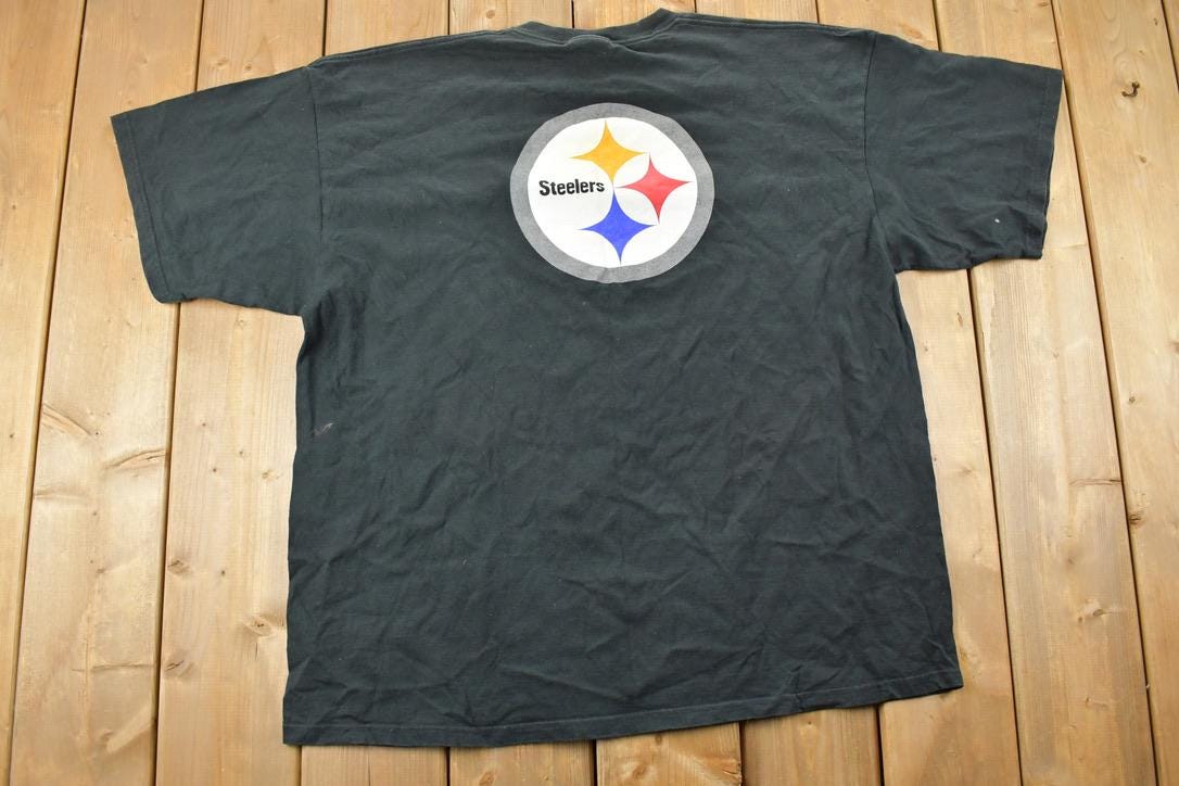 Vintage 1990s Nike Pittsburgh Steelers NFL Graphic T-Shirt