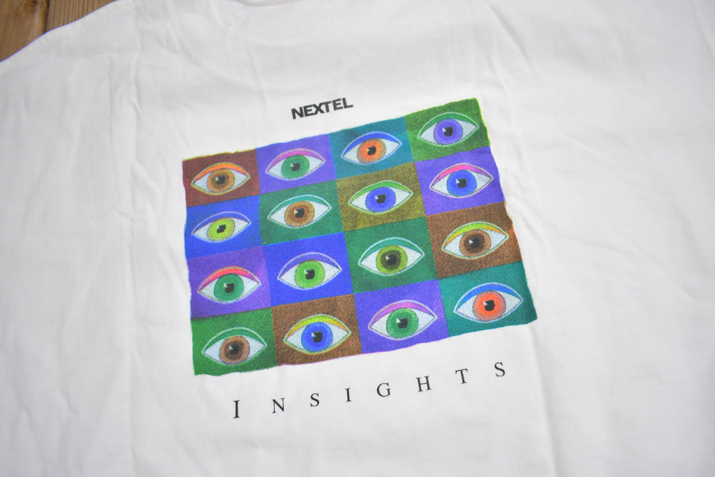 Vintage 1990s Nextel Insights Graphic T Shirt