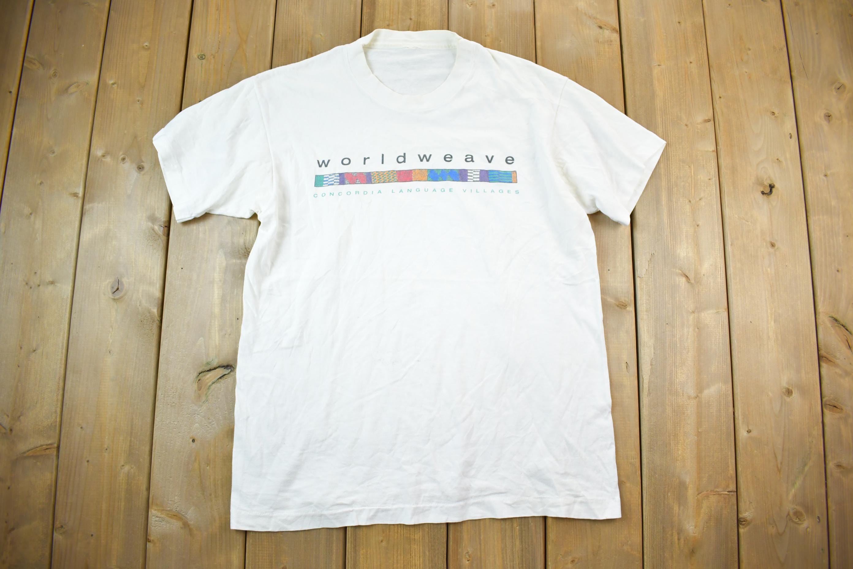 Vintage 1990s Worldweave Graphic T-Shirt