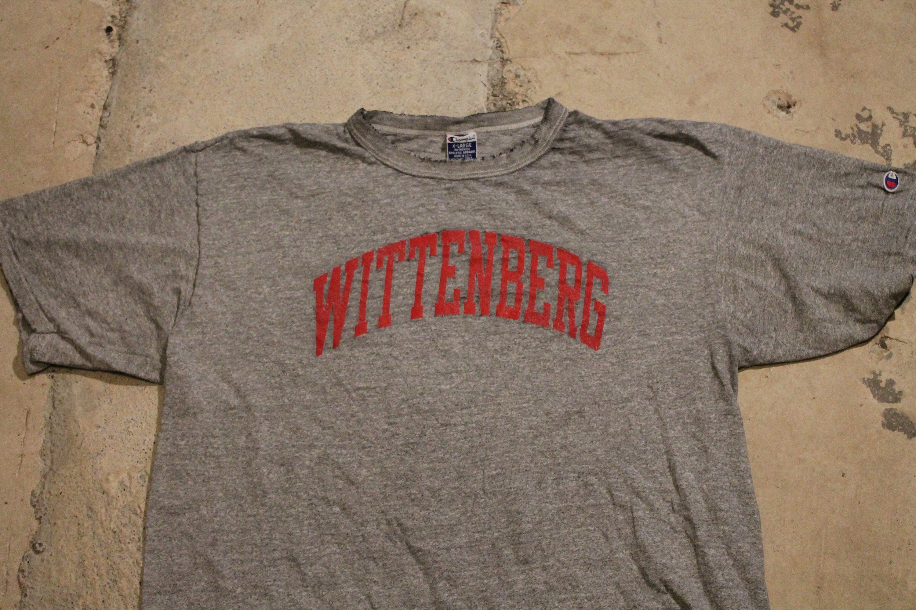 Vintage 1990s Wittenberg Champion Graphic T Shirt