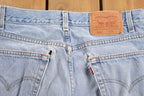 Vintage 1990s Levi's 505 Red Tab Jeans Size 32 x 30.5