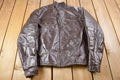 Vintage 1990s Brown Leather Jacket