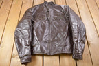 Vintage 1990s Brown Leather Jacket