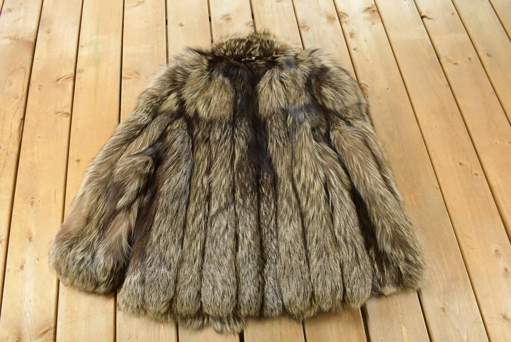 Vintage 1980s Saga Fox Fox Fur Jacket Adult Large