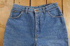 Vintage 1990s Lands End Womens Denim Jeans Size 30 x 34