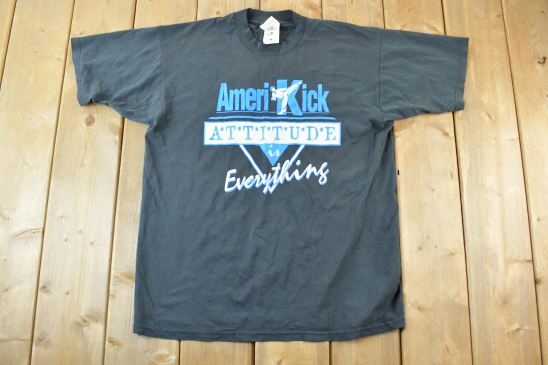 Vintage 1990s Attitude Is Everything Single Stitch T-Shirt