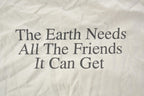 Vintage 1990s Friends Of The Earth Tiger Theme Graphic T-Shirt