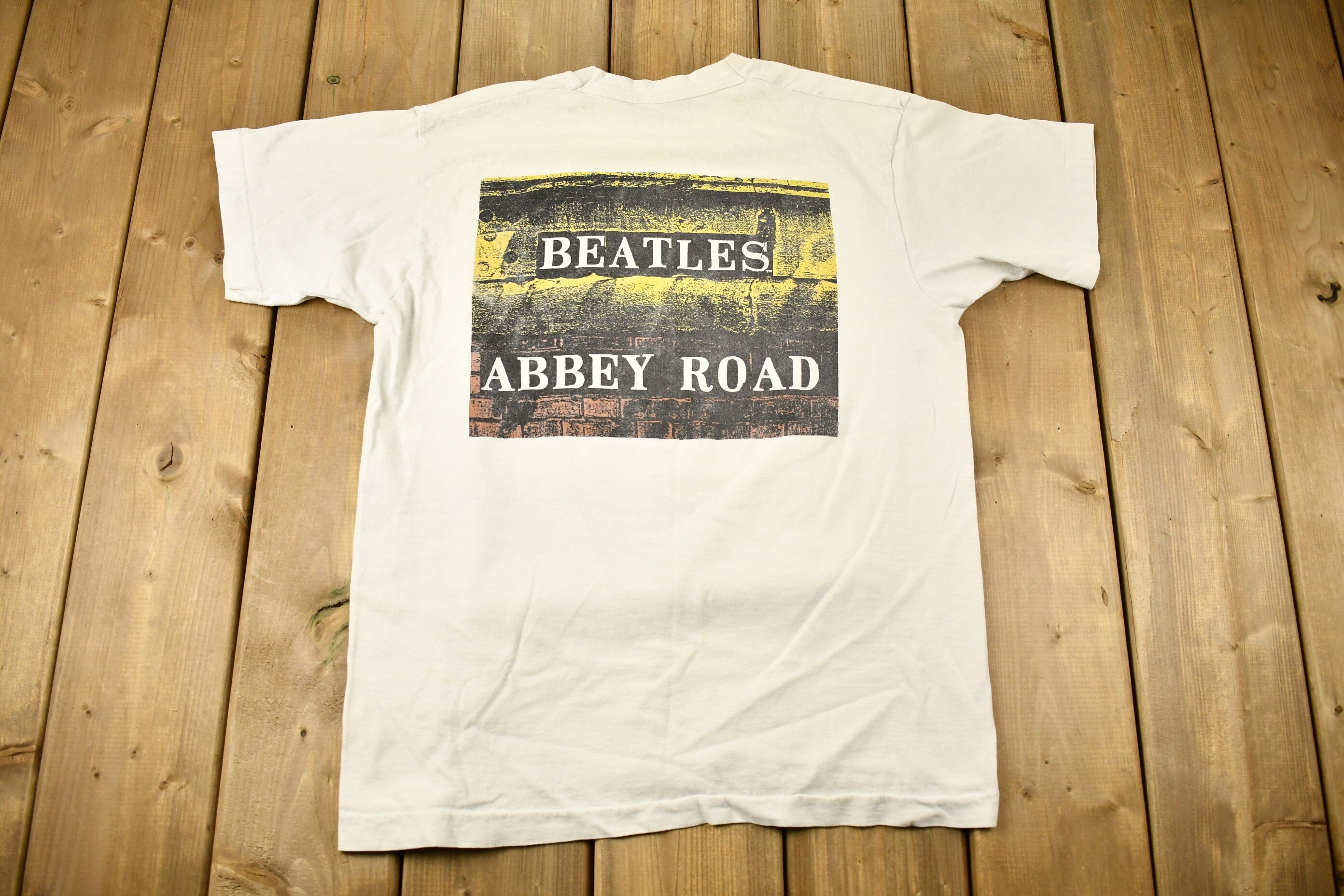 Vintage 1990 The Beatles Abbey Road Band T-shirt