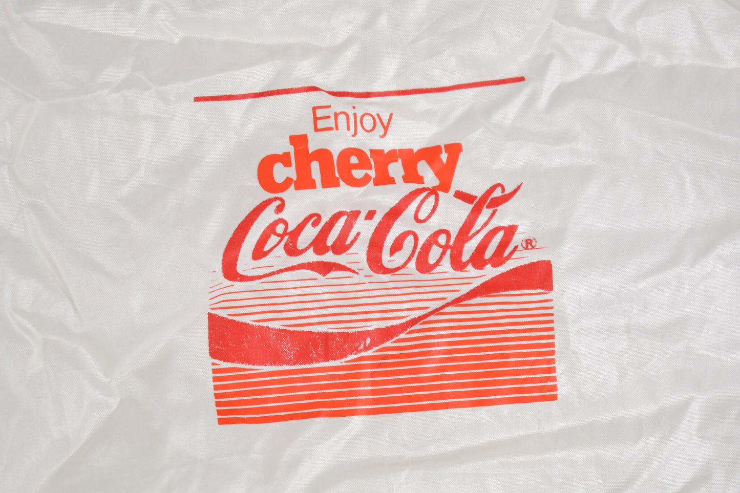 Vintage 1980s Cherry Coca Cola Windbreaker Jacket / Streetwear / Light Jacket / Vintage Windbreaker / Enjoy Coke / Cherry Coke Memorabilia