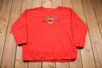 Vintage 1990s Walt Disney World Embroidered Crewneck Sweatshirt
