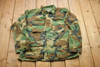 Vintage Military Button Up Shirt