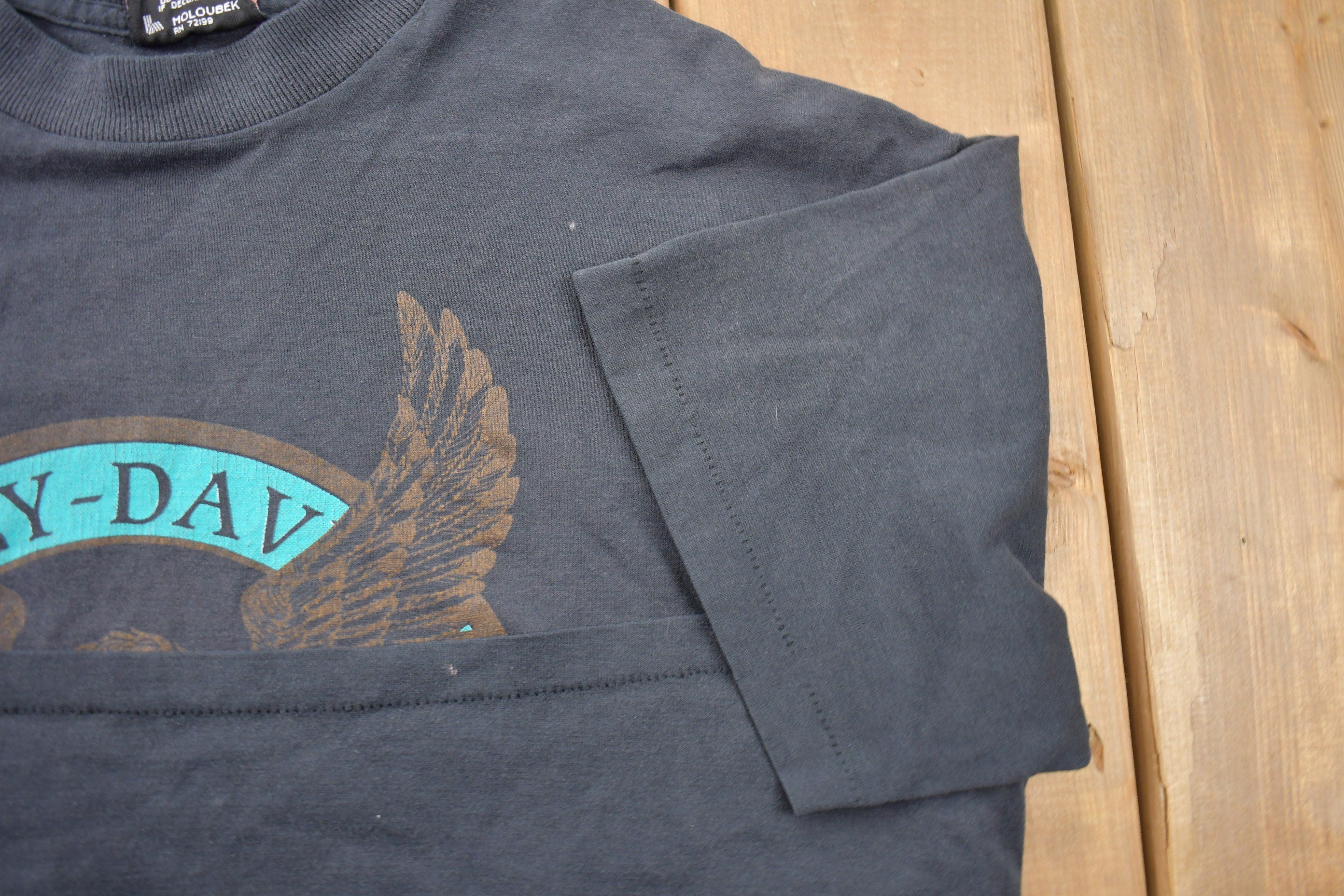 Vintage 1990 Harley Davidson Motorcycles Single Stitch T-Shirt