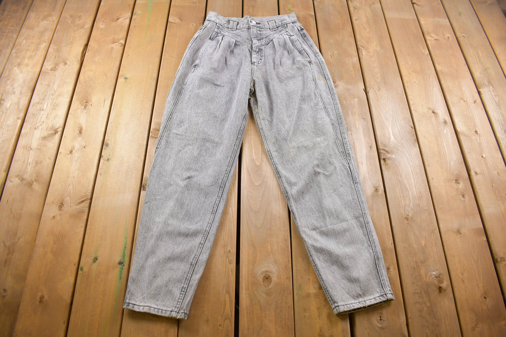 Vintage 1980's Lee Grey Women's Jeans 26 x 30