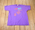 Vintage 1990s La Fete Du Canada Day Souvenir Travel T Shirt Made In Canada