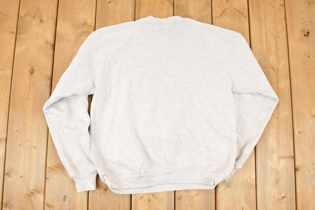 Vintage 1994 Endless Designs Cute Cartoon Farm Theme Graphic Print Crewneck Sweatshirt Womens M