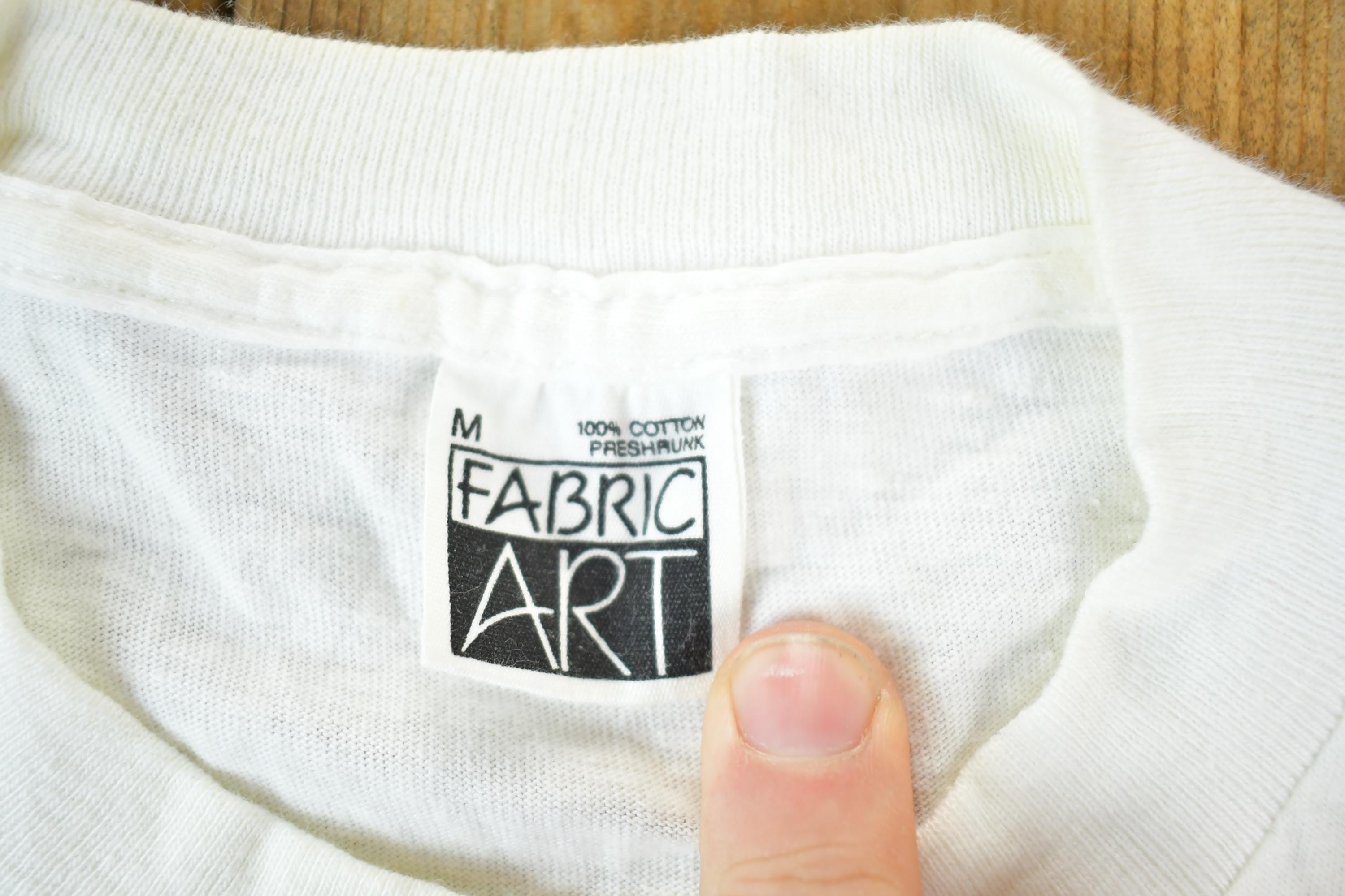 Vintage 1990s Coyote Moon Cartoon Wolf Souvenir T-Shirt Mens M