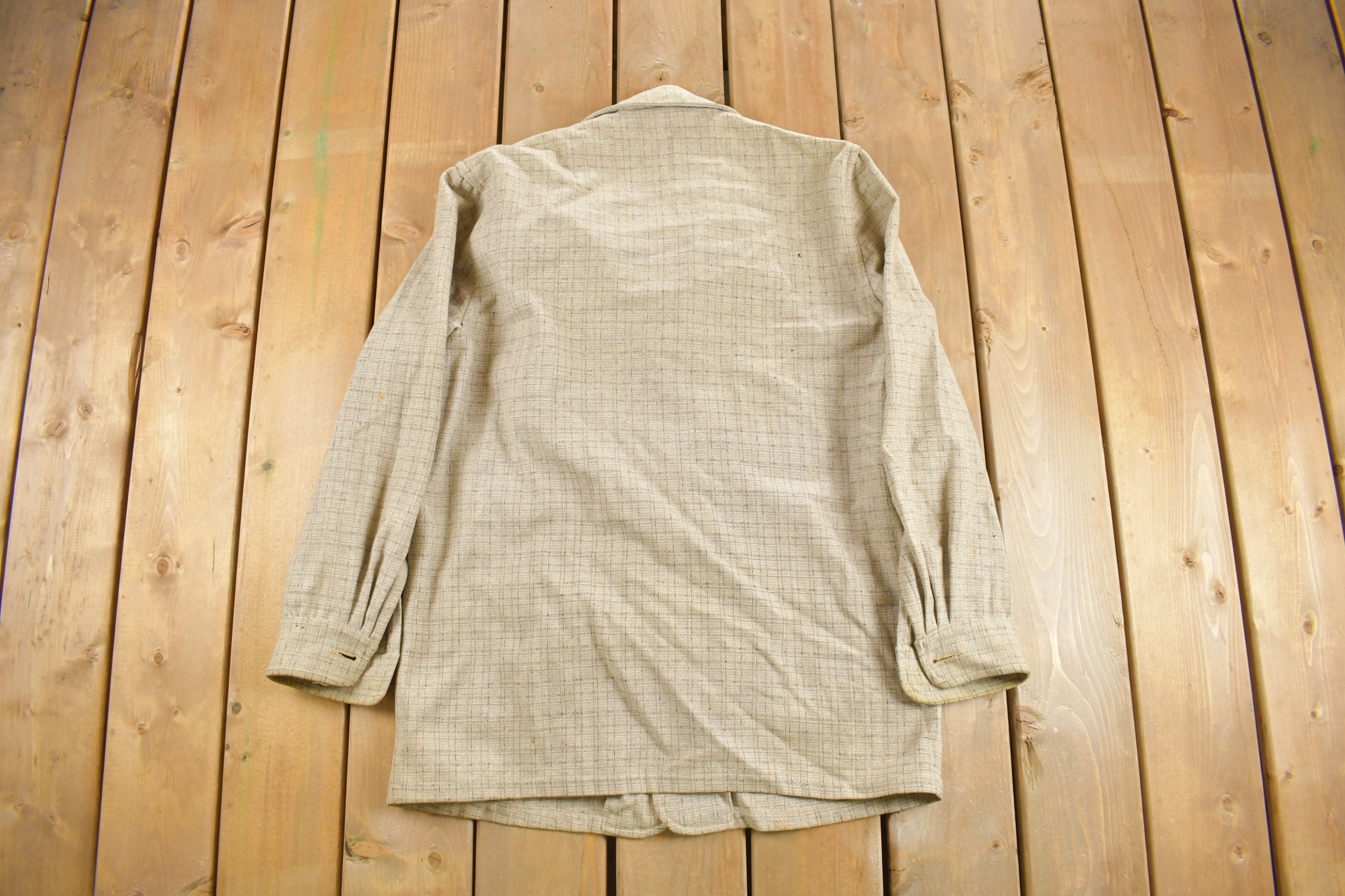Vintage 1960s Frisco Jac 100% Wool Double Breasted Jacket
