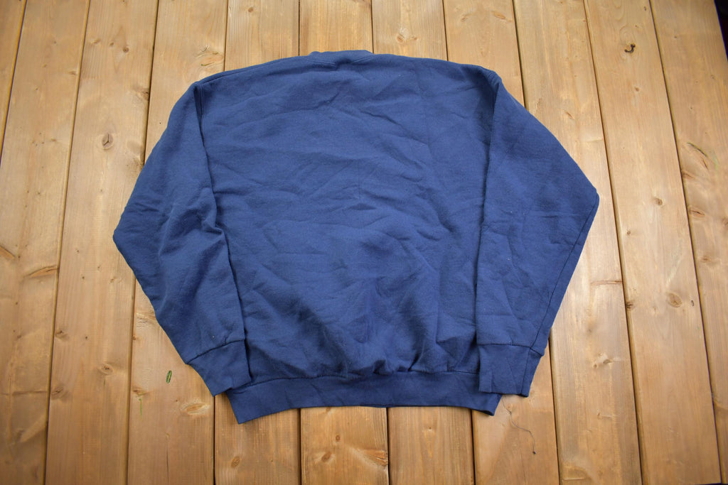 Vintage 1990s Northwoods Embroidered Nature Souvenir Crewneck Sweatshirt - XL