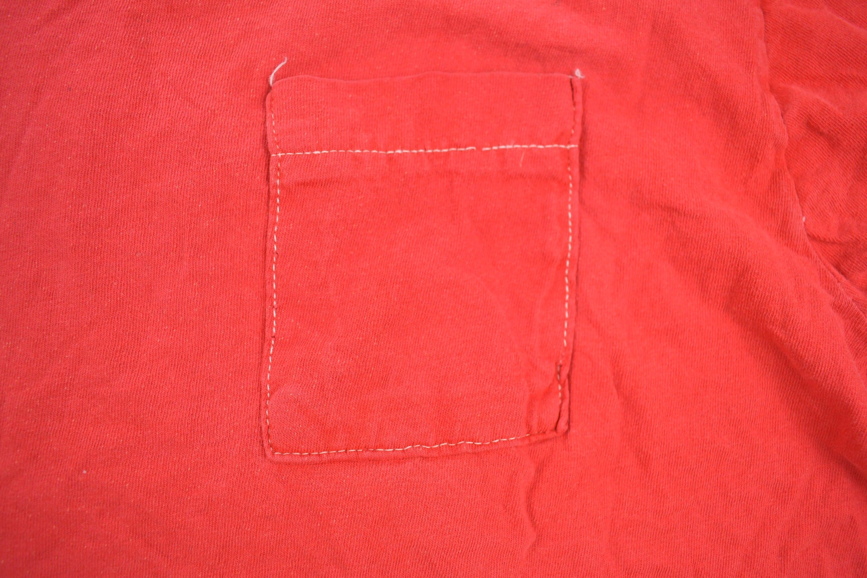 Vintage 1990s Fruit of the Loom Blank Pocket T Shirt