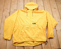 Vintage 1990s Yellow Windbreaker