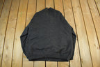 Vintage 1990s Wool Knit Zip Up Sweater Jacket Men's Large